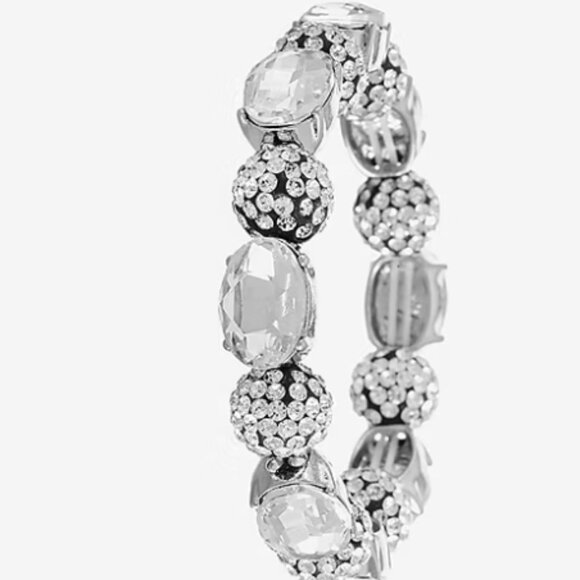 NWT Silver Stretch Bracelet - Picture 1 of 5